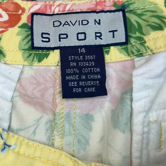 Vintage Floral Shorts Size 14– Cottagecore /Grannycore - Picture 5 of 9